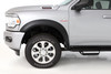 Bushwacker 50067-02 - 2019 Dodge Ram 2500 Extend-A-Fender Style Flares 2pc Front - Black
