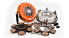Centerforce 415615690 - DYAD ? XDS 10.4, Extreme Multi-Disc Clutch and Flywheel Kit, 130 Tooth Gear, 0 in/oz Internally Balanced, 8 Bolt Crank, 1450 ft/lbs Capacity, 10.4in Dia., 26-Spline, Fits Dodge Challenger 8 Cyl