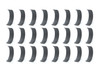 Clevite MB3248VCTL24 - Lower Main Bearings Only 24pcs. Coated