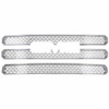 Coast To Coast IWCGI116 - Grille Insert Mesh 3 Piece Emblem Cutout Chrome ABS
