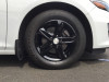 Coast To Coast IWCIMP464BLK - 16 Inch; 5 Spoke; Painted; Gloss Black; ABS Plastic; Set Of 4; Not Compatible With Steel Wheels; Fits Over And Into OEM Wheel
