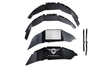 Combat Off Road 25-1069 - Jeep JL/JLU Wrangler Aluminum Inner Fender Liners Rear Pair Combat Offroad