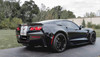 Corsa Performance 14776BLK - Corvette 2.75 Inch Valve-Back w Dual Mode NPP Dual Rear Exit with Quad 4.5 inch Black Pro-Series Tips