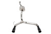 Corsa Performance 21210BPC - 21-25 Ford Bronco 2.7L 4-Door 2.75in Cat-Back Dual Rear Exhaust w/ 4in Straight-Cut Black Tips