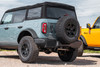 Corsa Performance 21210BPC - 21-25 Ford Bronco 2.7L 4-Door 2.75in Cat-Back Dual Rear Exhaust w/ 4in Straight-Cut Black Tips