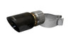Corsa Performance TK001BLK - Single 3.0 Inch Black Pro-Series Tip (Clamp Included) 2.5 Inch Inlet Universal Stainless Steel  Performance