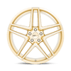 Cray 1990PTA385120L67 - Panthera 19X9 Gloss Gold With Mirror Face