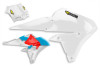 Cycra 1CYC-1778-42 - 15-19 Yamaha WR250F Powerflow Radiator Shrouds - White