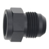 Deatschwerks 6-02-0223-B - 8AN Female Flare to 10AN Male Flare Expander - Anodized Matte Black
