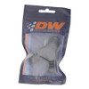 Deatschwerks 6-02-0703-B - 8AN Male Flare to 8AN Male Flare to 10AN Male Flare Y Fitting - Anodized Matte Black