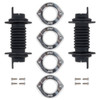 Detroit Speed 010421DS - Door Jamb Wiring Boot Kit - Billet Trim