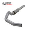 Diamond Eye K5244A - Cat Back Exhaust System 04.5-07.5 Dodge RAM 2500/3500 5 Inch Single/Dual With Muffler Split Side Aluminized