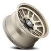 Dirty Life 9310-7973MGD12 - Race Wheels Canyon 9310 Satin Gold 17X9 5-127 -12Mm 71.5Mm