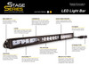 Diode Dynamics DD5054 - 30 Inch LED Light Bar  Single Row Straight Amber Combo Each Stage Series