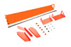 Dominator Racing 920-OR - Plastic Spoiler 8x72in LM Orange