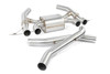 Dinan D660-0100-BLK - Valved Axle-Back Exhaust - 2023-2025 BMW M2