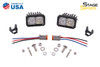 Diode Dynamics DD6382P - Stage Series 2 Inch LED Pod, Sport White Driving Standard ABL Pair