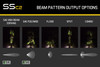 Diode Dynamics DD6396P - Stage Series 2 Inch LED Pod, Sport Yellow Flood Standard ABL Pair
