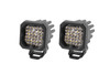 Diode Dynamics DD6446P - Stage Series C1 LED Pod Sport White Flood Standard RBL Pair