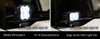 Diode Dynamics DD6655 - SS3 LED Ditch Light Kit for 2014-2019 Silverado/Sierra, Sport White Combo
