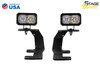 Diode Dynamics DD6661 - SSC2 LED Ditch Light Kit for 2014-2019 Silverado/Sierra, Pro White Combo