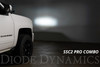 Diode Dynamics DD6659 - SSC2 LED Ditch Light Kit for 2014-2019 Silverado/Sierra, Sport White Combo