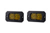 Diode Dynamics DD6735P - Stage Series 2in LED Pod Pro Yellow Combo Flush ABL Pair
