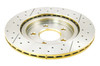 DBA DBA2114X - 05-14 Ford Mustang GT Rear Drilled & Slotted Street Series Rotor