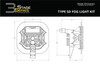 Diode Dynamics DD7098 - SS3 Max Type SD Kit ABL Yellow SAE Fog