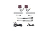Diode Dynamics DD7458 - Stage Series Single-Color LED Rock Light, Red M8 (2-pack)