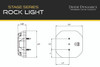 Diode Dynamics DD7462 - Stage Series Rock Light Surface Mount Adapter Kit (one)