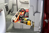 DU-HA 10042 - DÜHA Under Seat Storage fits 07-13 Chevy Silverado/GMC Sierra Crew Cab & 07-14 Heavy Duty Crew Cab - Heavy-Duty Back Seat Organizer - Dark Gray