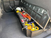 DU-HA 10410 - DÜHA Lockable Under Seat Storage fits 2019-2025 Chevy Silverado/GMC Sierra Light Duty Crew Cab & 2020-2025 Heavy Duty Crew Cab -- Black Heavy-Duty Back Seat Lockbox, Includes 2 Keys 