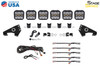 Diode Dynamics DD7631 - 20-Present Polaris RZR SS5 Sport CrossLink Roof Yellow Combo Lightbar Kit