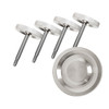 DV8 Offroad D-JP-180027-BL - 2007-18 Jeep JK Billet Door Surround Knobs 2 Door