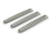 DV8 Offroad D-JP-190028-AL-3 - 2007-18 Jeep JK Silver Rail Style Door Handle Inserts set of 3