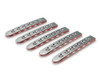 DV8 Offroad D-JP-190059-AL-5 - 2007-18 Jeep JK Aluminum Door Handle Inserts Set of 5 Stick On