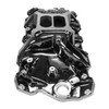Edelbrock 7101-BP - Performer RPM SBC Intake Manifold, Black Plasma