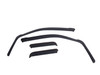 EGR 572961 - 2019 Dodge Ram 1500 Quad Cab SlimLine In-Channel WindowVisors Set of 4 - Dark Smoke