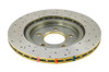 DBA DBA42114XS - 05-13 Ford Mustang GT/V6 Rear Drilled & Slotted 4000 Series Rotor w/ Gold Hat