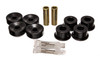 Energy Suspension 16.8108G - 92-01 Prelude Black Rear Shock Upper and Lower Bushing Set