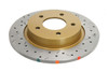 DBA DBA42957XS - 04-05 Mazda 3 2.3L / 06+ MazdaSpeed3 Rear Drilled & Slotted 4000 Series Rotor