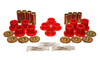 Energy Suspension 5.3125R - 92-02 Dodge Viper Red Front Control Arm Bushing Set