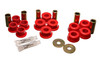 Energy Suspension 8.3111R - 92-95 Toyota MR2 Red Rear Control Arm Bushing Set (includes Strut Bushings)