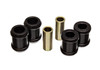 Energy Suspension 9.8138G - 88-98 GM Silverado 1/2 Ton C-10/C1500 P/U 2WD Black Rear Shock Bushing Set