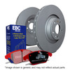 EBC S12KR1528 - S12 Brake Pad and Rotor Kit