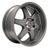 Enkei 470-780-8335GM - ST6 17 x 8 35mm Offset 6x139.7 Bolt Pattern 78mm Bore Dia Matte Gunmetal Wheel
