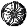 Enkei 495-775-3145BKM - CUV 17x7.5 5x108 45mm Offset 72.6mm Bore Black Machined