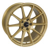 Enkei 499-880-8045GG - TS10 18x8 45mm Offset 5x100 Bolt Pattern 72.6mm Bore Dia Gold Wheel