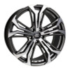 Enkei 510-880-3140AM - Vortex 5 Wheel 18x8 40mm Offset 5x108 72.6mm Bore - Anthracite Machined